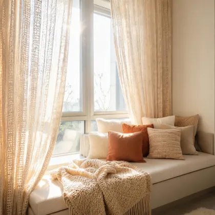 Curtains and soft furnishings