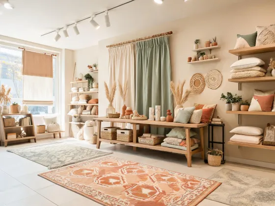 Boutique retail decor display